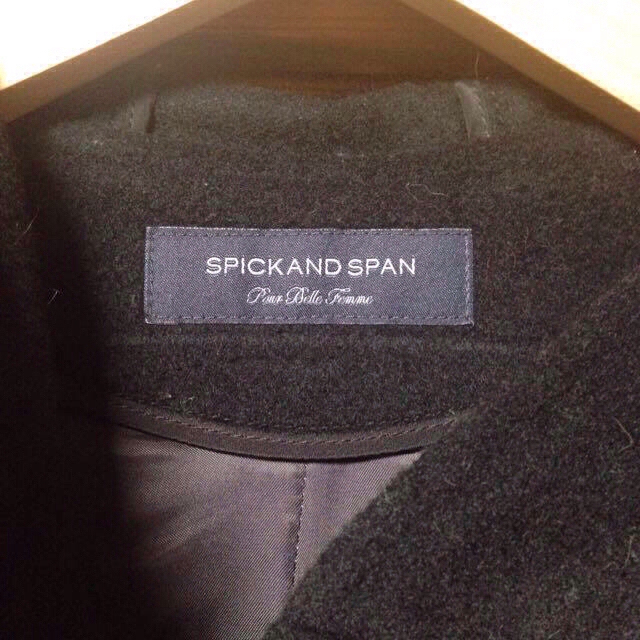 Spick & Span(スピックアンドスパン)のスピック&スパン☆ウールショートコート レディースのジャケット/アウター(毛皮/ファーコート)の商品写真