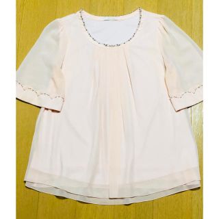 アベニールエトワール(Aveniretoile)のアベニールエトワール♡シフォントップス(シャツ/ブラウス(半袖/袖なし))