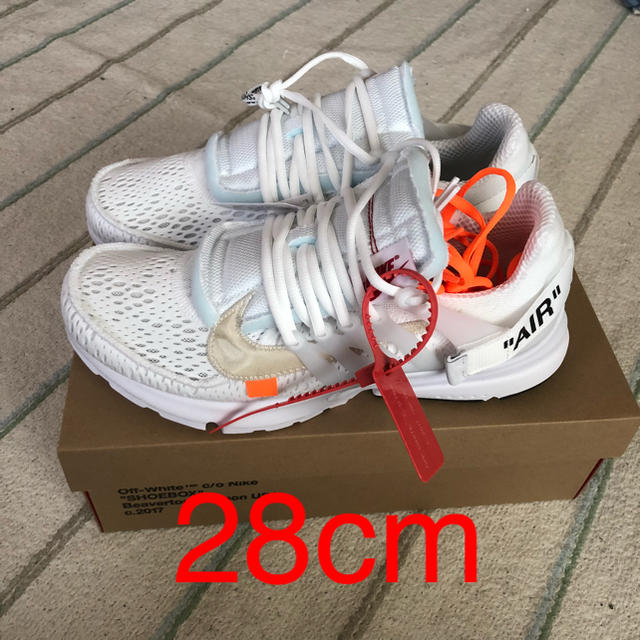 スニーカーOff white nike air presto the ten