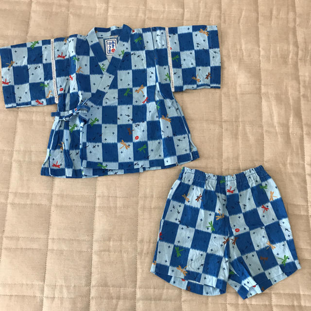 mikihouse(ミキハウス)のミキハウス 甚平 90 キッズ/ベビー/マタニティのキッズ服男の子用(90cm~)(甚平/浴衣)の商品写真