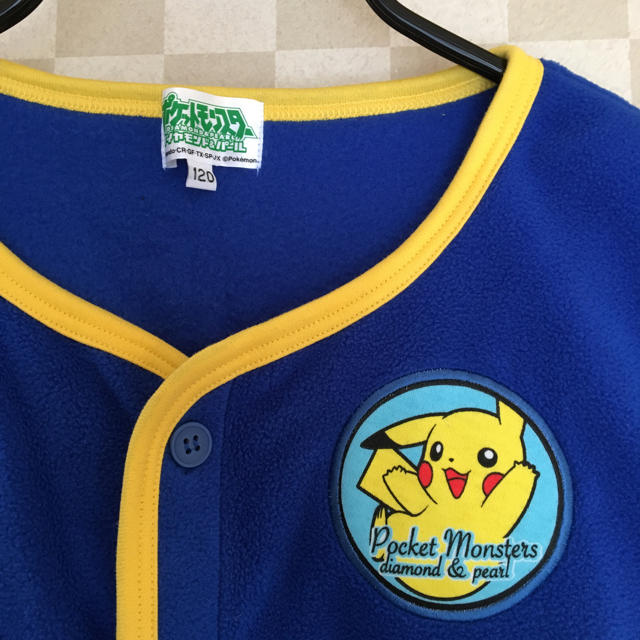 ベスト120 ポケモン 値下げしました キッズ/ベビー/マタニティのキッズ服男の子用(90cm~)(パジャマ)の商品写真