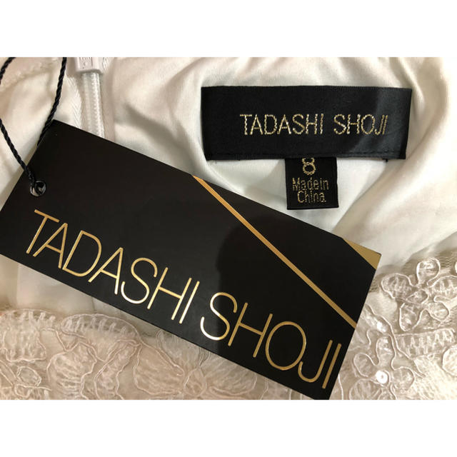 TADASHI SHOJI(タダシショウジ)のタダシショージ Tadashi shoji バイカラー 切り替え ドレス レディースのフォーマル/ドレス(ロングドレス)の商品写真