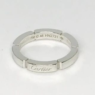 カルティエ(Cartier)のカルティエ  ラニエール  K18WGリング  ギャラ付(リング(指輪))