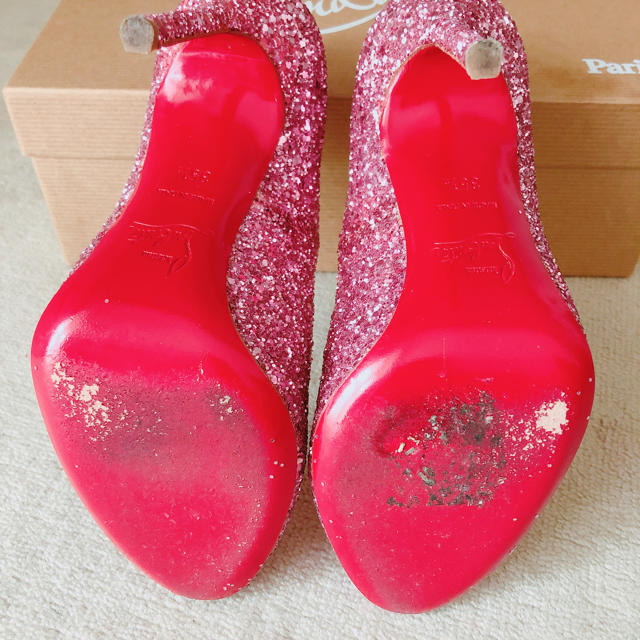 Christian Louboutin(クリスチャンルブタン)のクリスチャンルブタン pinkパンプス レディースの靴/シューズ(ハイヒール/パンプス)の商品写真
