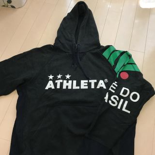 アスレタ(ATHLETA)の【ちょこくろさん専用】アスレタ 黒パーカー(ウェア)