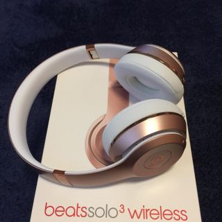 ビーツバイドクタードレ(Beats by Dr Dre)のbeats solo3 wireless 試着のみ (ヘッドフォン/イヤフォン)