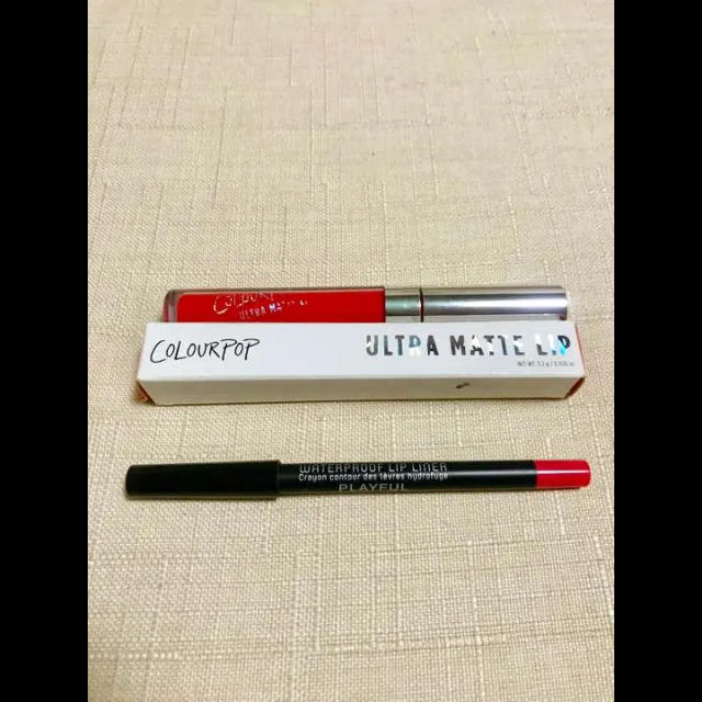 colourpop(カラーポップ)のカラーポップ 落ちないマットリップ + おまけ コスメ/美容のベースメイク/化粧品(口紅)の商品写真