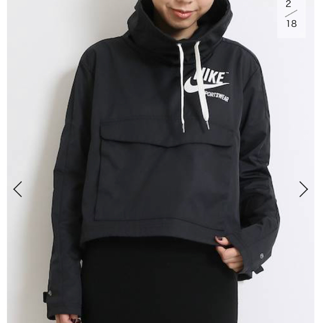 DEUXIEME CLASSE(ドゥーズィエムクラス)のチーコ様専用 Deuxieme Classe NIKE HOOD  レディースのジャケット/アウター(ナイロンジャケット)の商品写真