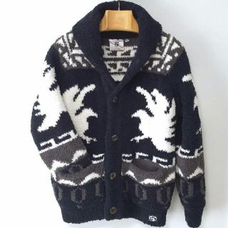 カシウエア(kashwere)のkashwere／COWICHAN CARDIGAN ユニセックスＳサイズ(カーディガン)