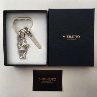 ミキモト(MIKIMOTO)の【新品・未使用】ミキモト クマさんキーリング (キーホルダー)