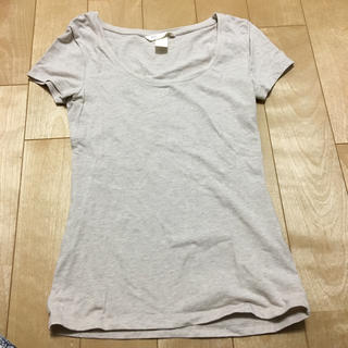 エイチアンドエム(H&M)のH&M シンプルUネックTシャツ(Tシャツ(半袖/袖なし))