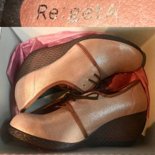 リゲッタ(Re:getA)の専用【新品箱付未使用】Re:getA（リゲッタ）パンプス R1581 PNK L(ハイヒール/パンプス)