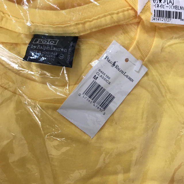 POLO RALPH LAUREN(ポロラルフローレン)の値下！新品未開封！イエロー ポロラルフローレン  メンズのトップス(Tシャツ/カットソー(半袖/袖なし))の商品写真