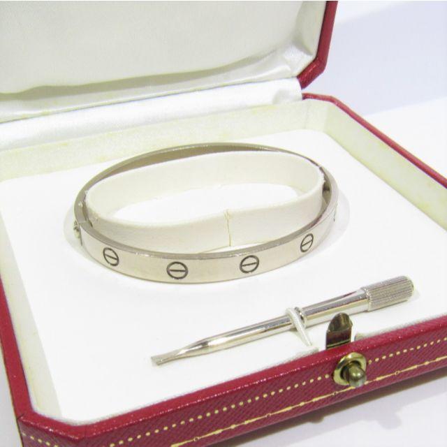 Cartier ラブブレス WG ラブブレスレット LOVE BRACELET