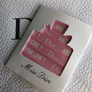 クリスチャンディオール(Christian Dior)のディオール  ノベルティリボン  ピンク 非売品  専用(ノベルティグッズ)