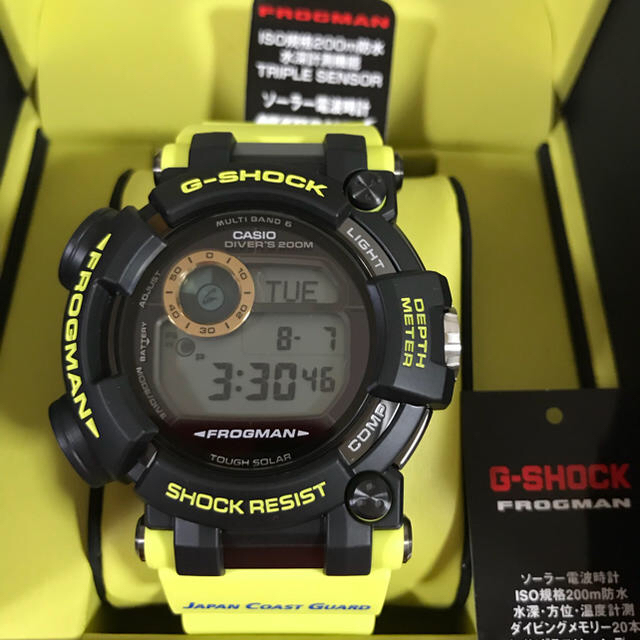 G-SHOCK フロッグマン [海上保安制度創立70周年]限定品