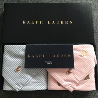 ラルフローレン(Ralph Lauren)の24日14:00まで出品！ラルフローレン ピローケース 新品未使用(シーツ/カバー)