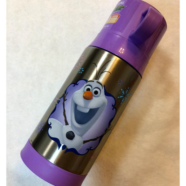 THERMOS(サーモス)のサーモス♡コップ付き水筒♡ステンレス キッズ/ベビー/マタニティの授乳/お食事用品(水筒)の商品写真