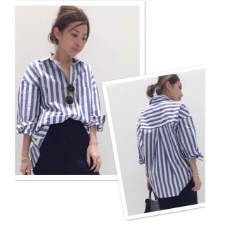 アパルトモンドゥーズィエムクラス(L'Appartement DEUXIEME CLASSE)のL'Appartment STATESIDE STRIPE シャツ(Tシャツ(長袖/七分))