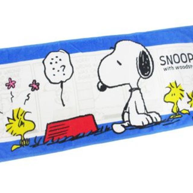 SNOOPY(スヌーピー)のスヌーピー フェイスタオル  エンタメ/ホビーのアニメグッズ(タオル)の商品写真