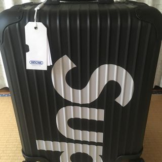 シュプリーム(Supreme)の最終値引き supreme RIMOWA 黒 45L (トラベルバッグ/スーツケース)