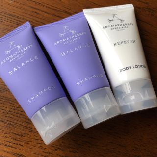 アロマセラピーアソシエイツ(AROMATHERAPY ASSOCIATES)のアソシエイツ バランス シャンプー40ml 2本とボディローション40ml 1本(シャンプー)