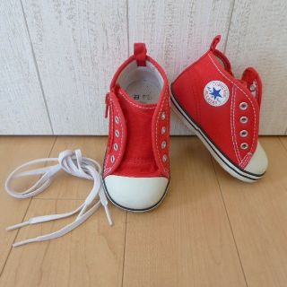 コンバース(CONVERSE)のCONVERSE☆13.5cm(赤/レッド)(スニーカー)