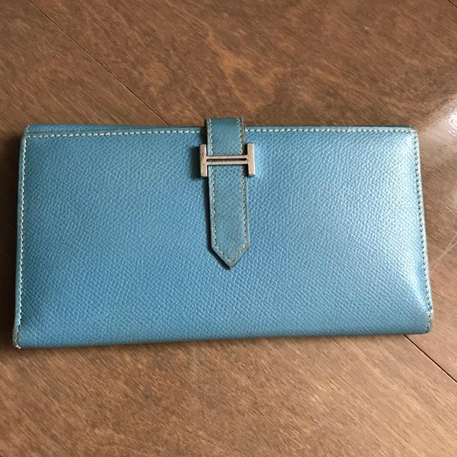 レディースエルメス HERMES ベアン  ブルージーン