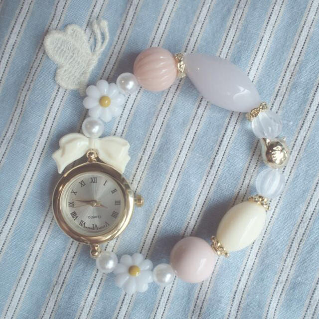 ☆15日まで☆ブレスレットウォッチ レディースのファッション小物(腕時計)の商品写真