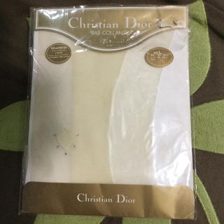 クリスチャンディオール(Christian Dior)のCD クリスチャンディオール ラインストーン付きパンスト❣️(タイツ/ストッキング)