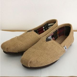 トムズ(TOMS)のTOMS W6.5 スリッポン 麦藁(スリッポン/モカシン)