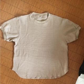 ユニクロ(UNIQLO)のユニクロサーマル/ワッフルTシャツ(Tシャツ(半袖/袖なし))