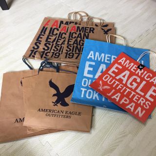 アメリカンイーグル(American Eagle)のアメリカンイーグル  紙袋 9枚セット(ショップ袋)