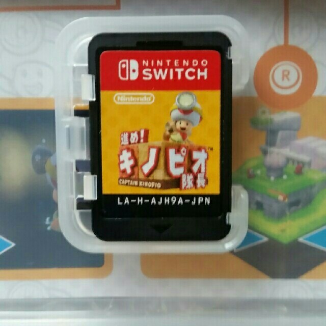 Nintendo Switch(ニンテンドースイッチ)の(9/23 昼まで)ままちゃん様専用「進め！キノピオ隊長」　Swich用ソフト エンタメ/ホビーのゲームソフト/ゲーム機本体(家庭用ゲームソフト)の商品写真