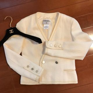 シャネル(CHANEL)のシャネル ジャケット(ノーカラージャケット)