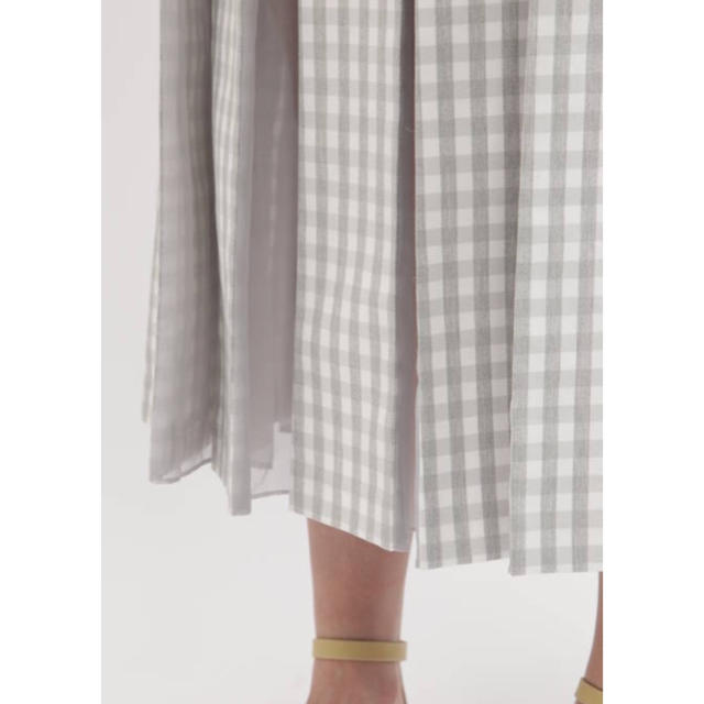 JILLSTUART(ジルスチュアート)のギンガムプリーツスカート レディースのスカート(ロングスカート)の商品写真