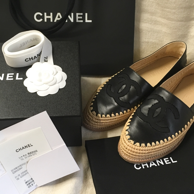 CHANEL ☆ CCマークのエスパドリーユ♫