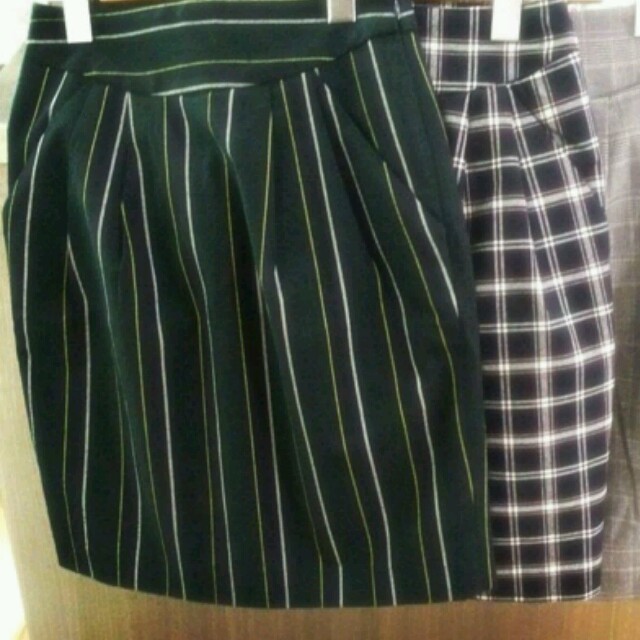 JEANASIS(ジーナシス)のジーナシス  ストライプ 完売！ レディースのスカート(ひざ丈スカート)の商品写真