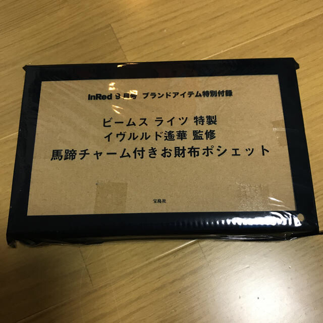 インレッド 9月号 付録のみ エンタメ/ホビーの雑誌(ファッション)の商品写真