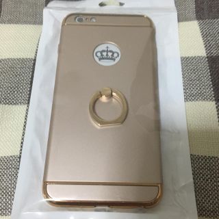 【iPhone6 plus/6s plus】リング付きケース(iPhoneケース)