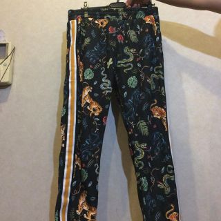 ザラ(ZARA)のzara スウェットパンツ 和柄 総柄 サイドライン gucci (その他)