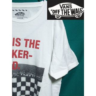 ヴァンズ(VANS)の⬛️ミーにやんさん専用⬛️値下げ【ビックロゴVANS バンズ Tシャツ ホワイト(Tシャツ/カットソー(半袖/袖なし))