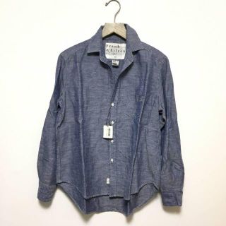 フランクアンドアイリーン(Frank&Eileen)の新品 フランク＆アイリーン 長袖シャツ XS ネイビー / A554(シャツ/ブラウス(長袖/七分))