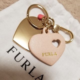 フルラ(Furla)のFURLA　チャーム　ピンク　キーホルダー　フルラ　ハート(キーホルダー)