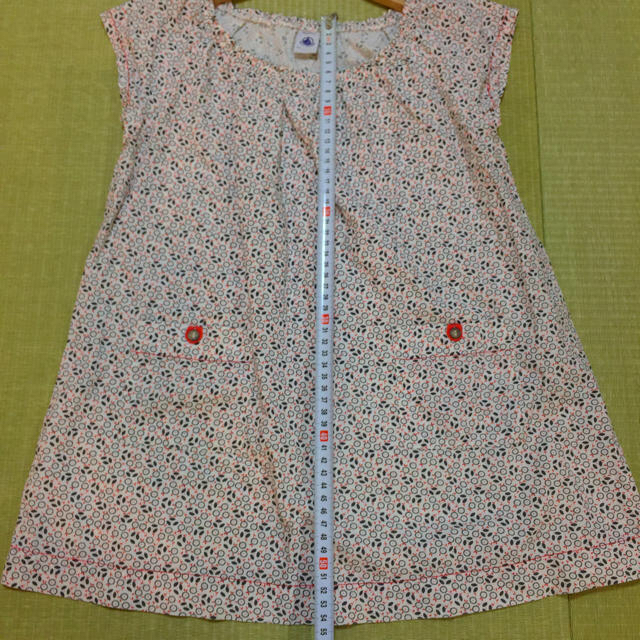 PETIT BATEAU(プチバトー)のプチバトー ワンピース カーディガン 100サイズ キッズ/ベビー/マタニティのキッズ服女の子用(90cm~)(ワンピース)の商品写真