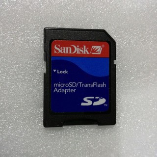 サンディスク(SanDisk)のマイクロSDカードアダプター(1個)(PC周辺機器)