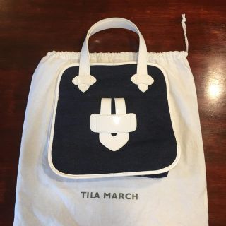 ティラマーチ(TILA MARCH)のティラマーチ  トートバッグ  美品   (トートバッグ)