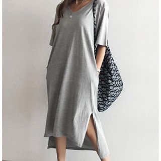 ザラ(ZARA)のNaning 9 Tシャツ ワンピース(ロングワンピース/マキシワンピース)