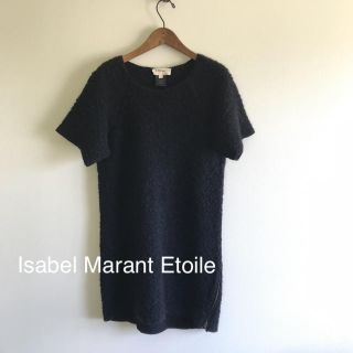 イザベルマラン(Isabel Marant)の美品⭐️Isabel Marant /イザベルマラン ブラックニットワンピース(ミニワンピース)