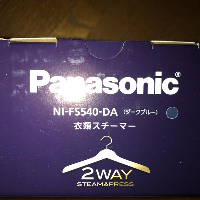 Panasonic(パナソニック)のPanasonic   衣類スチーマー   NI-FS540 スマホ/家電/カメラの生活家電(アイロン)の商品写真